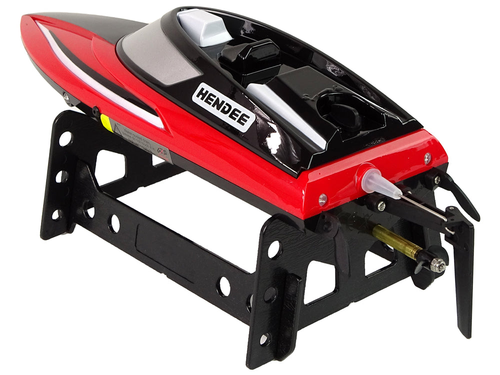 R/c Remote Controlled Motorboat 2.4g Red 20-25 Km/h