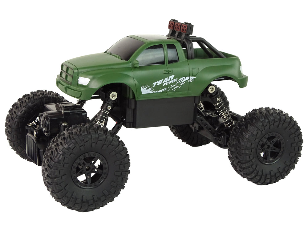 Remote Controlled Car R/c 2.4 Ghz 1:18 Green