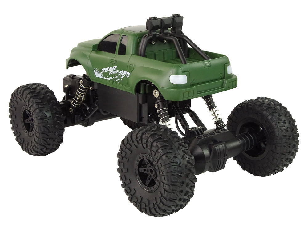 Remote Controlled Car R/c 2.4 Ghz 1:18 Green