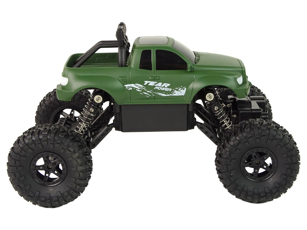 Remote Controlled Car R/c 2.4 Ghz 1:18 Green