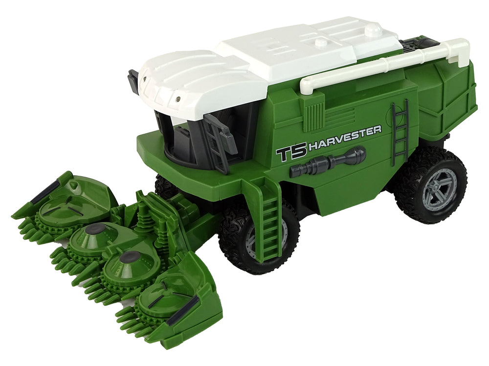 Remote Controlled Agricultural Harvester R/c Lights Green