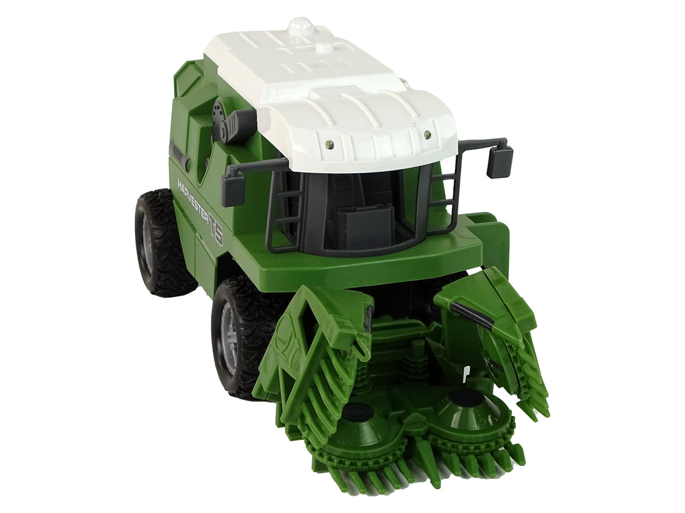 Remote Controlled Agricultural Harvester R/c Lights Green