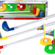 Mini Golf Set For Children Sticks 12 Pieces.