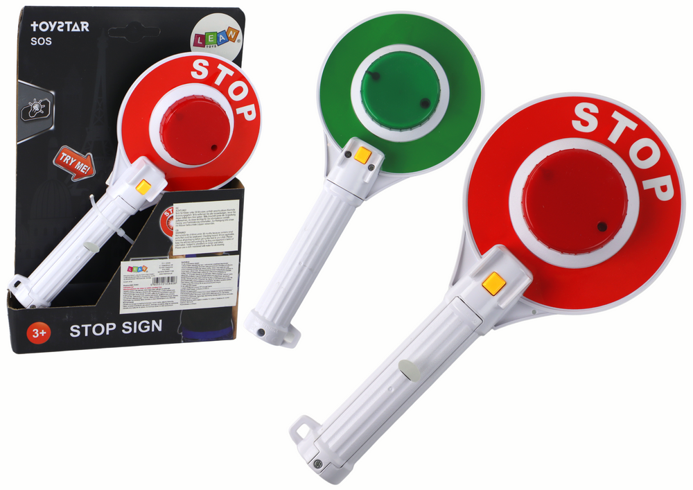 Police Lollipop For Children Double-sided Stop Light