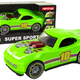 Car 1:14 Car Green Sports Sound Lights Vehicle