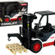 Forklift Truck Moving Fork Pallet.