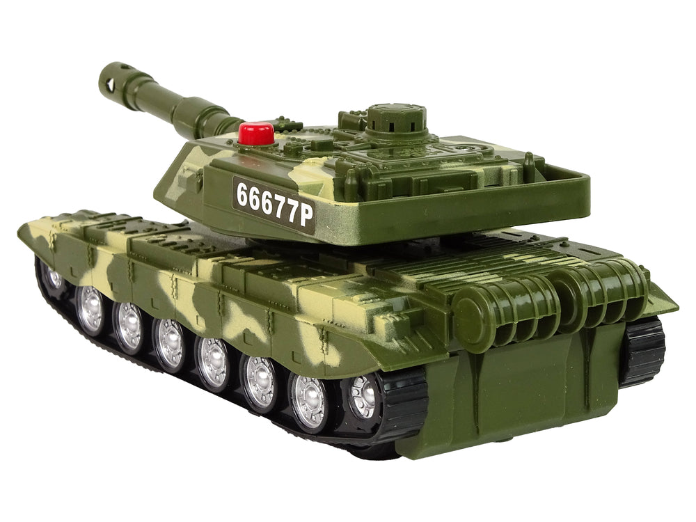 Zvuková kontrolka třecího pohonu vojenského tanku