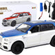 Car R/c 1:20 White And Blue Remote Controlled