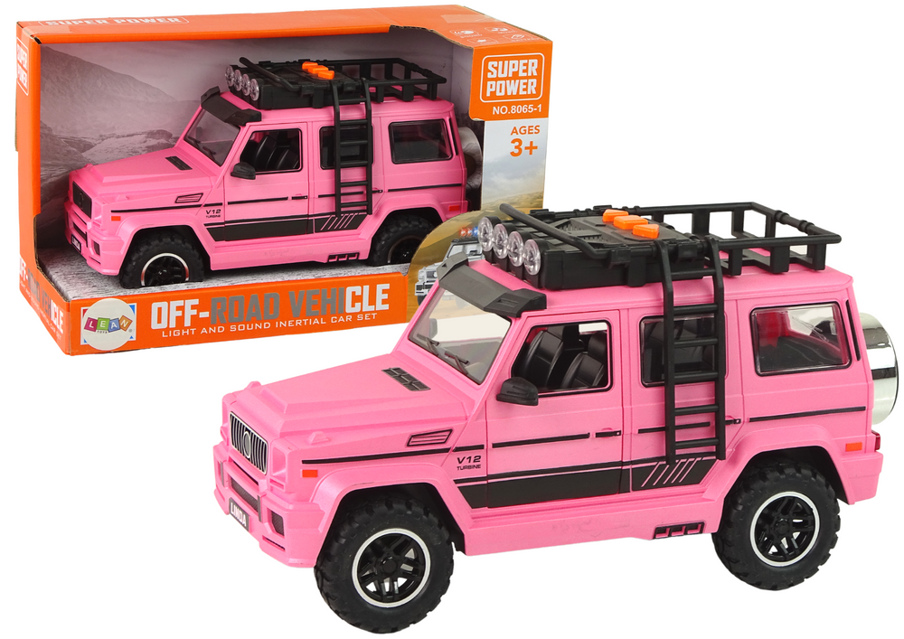 Auto Off-road Pink V12 Turbine