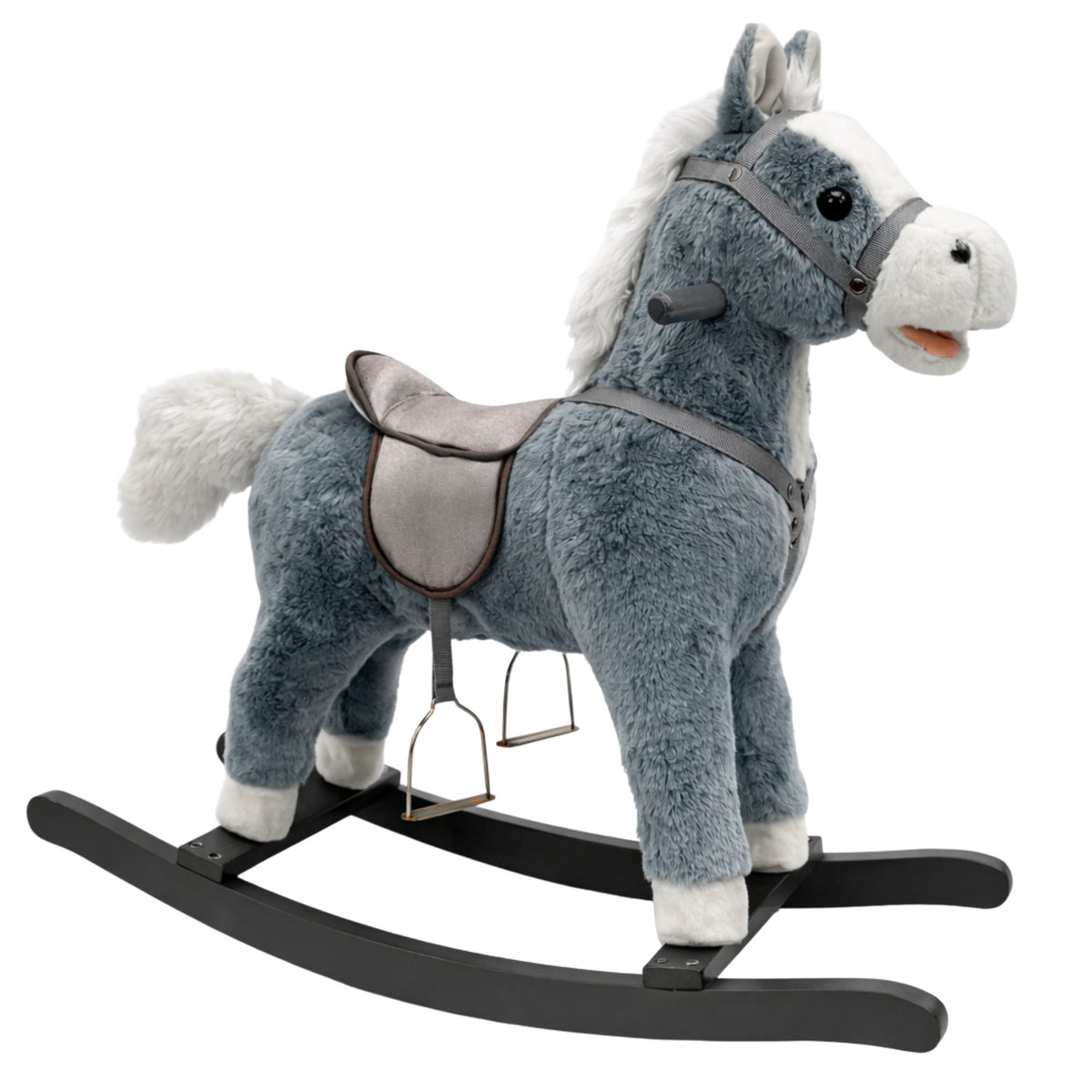 hintaló nyereg lábak Rocker Sounds szürke 74 cm
