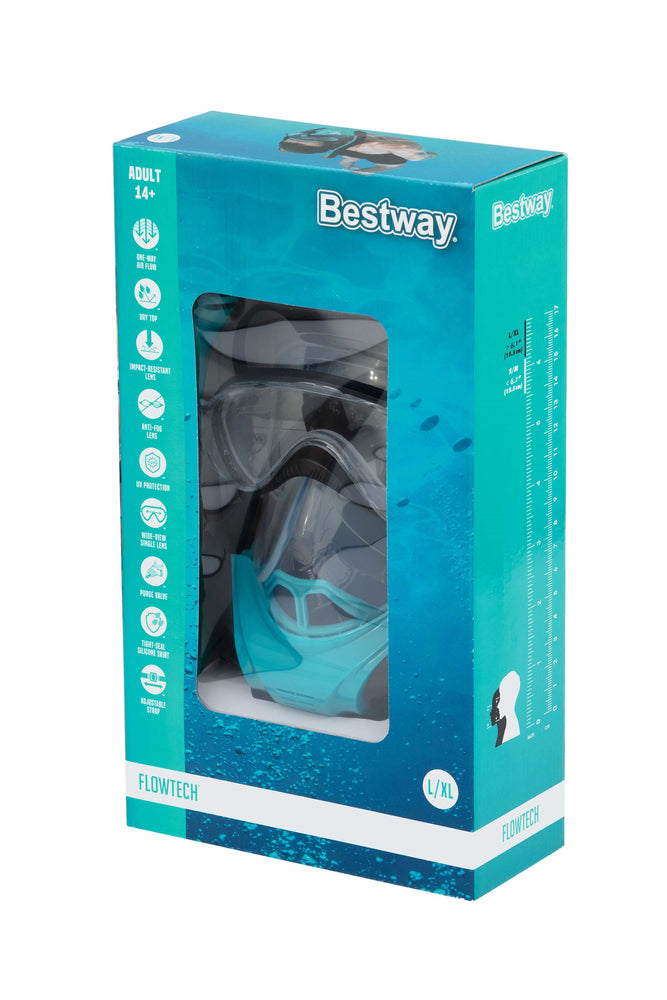 Bestway 24058 Full Face Snorkelling Mask. L/xl