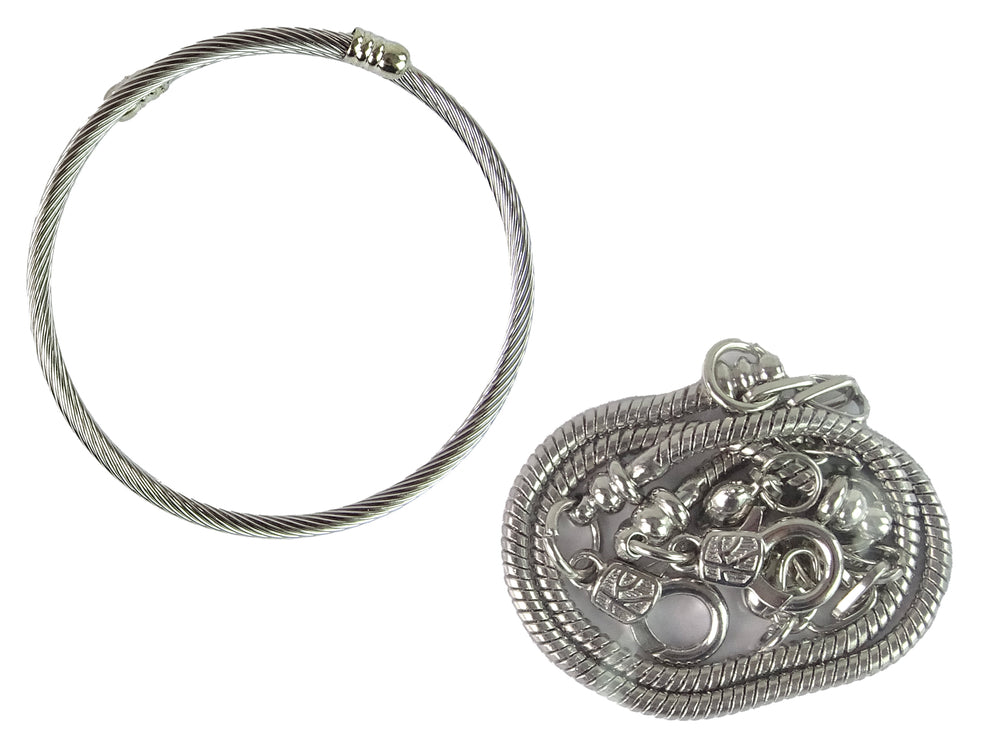 Set Armbanden, Kettingen En Gekleurde Sieraden Kralen