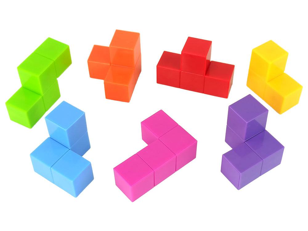 Magnetic Puzzle Cube Double-sided Cards 108 Challenges