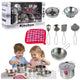 A Set Of Pots And Kitchen Accessories For Children