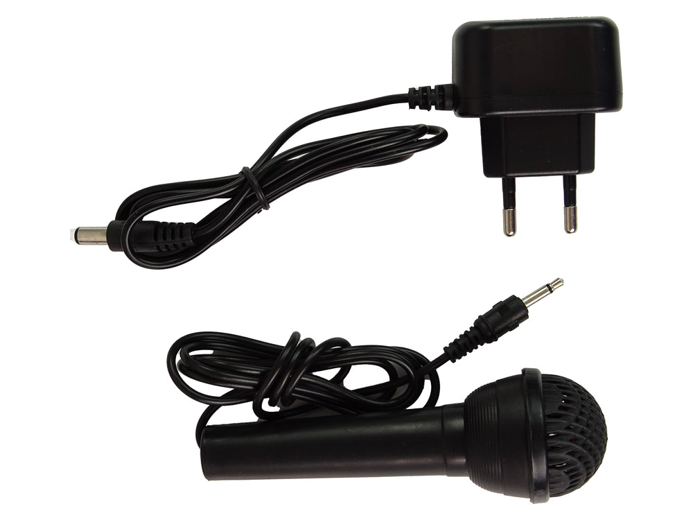 Keyboard With Microphone Musical Instrument For Children Black