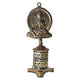 Настолен модел Green Tara Prayer Wheel - 18x7x6см