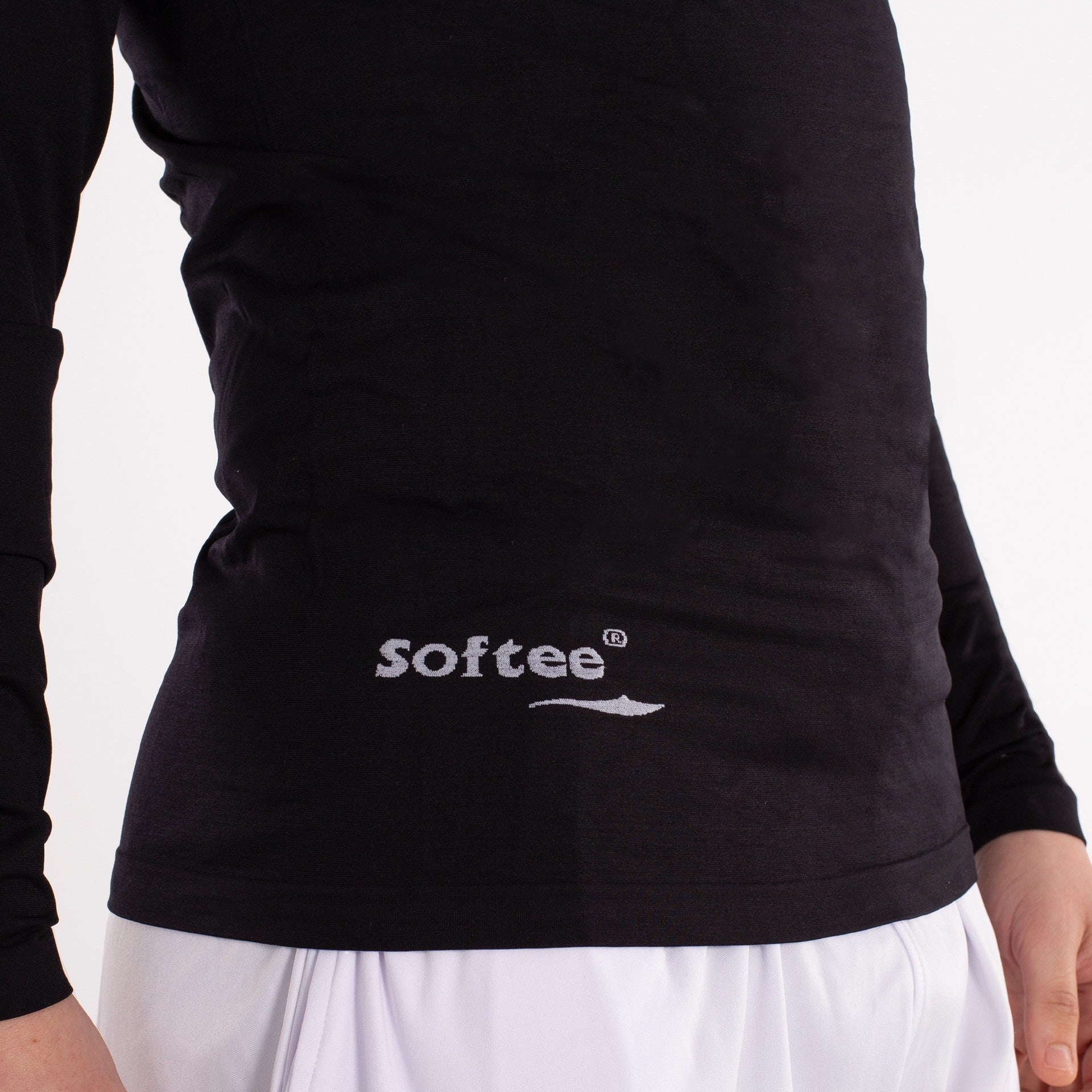 Maglietta termica Softee Bubble Bambino Negro