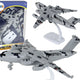 Military Gray Camo United Airplane Figurine Hw-605