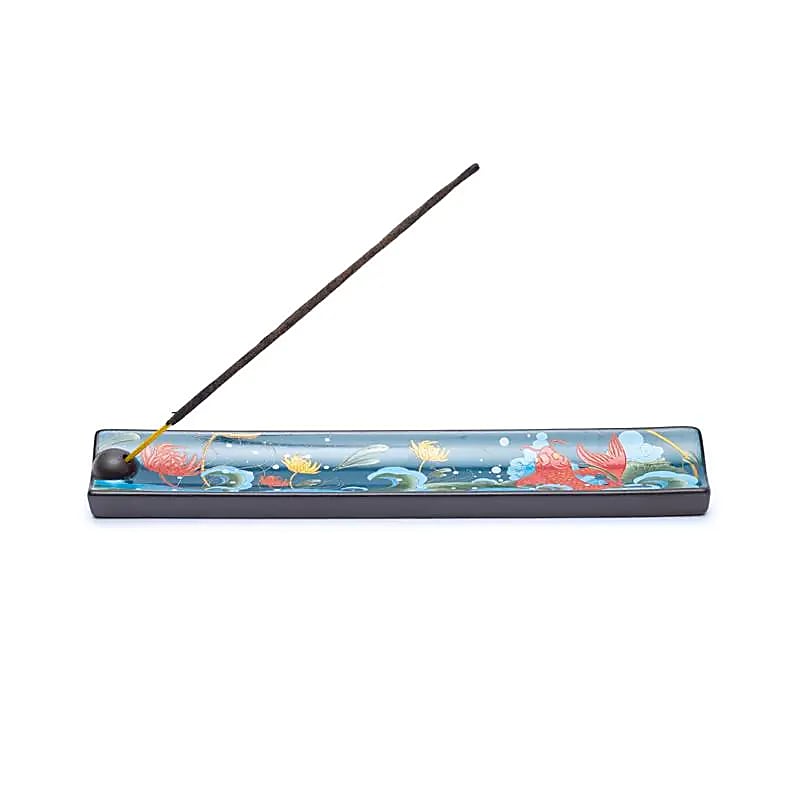 Keramisk rökelsehållare Koi Carp - 22,5cm