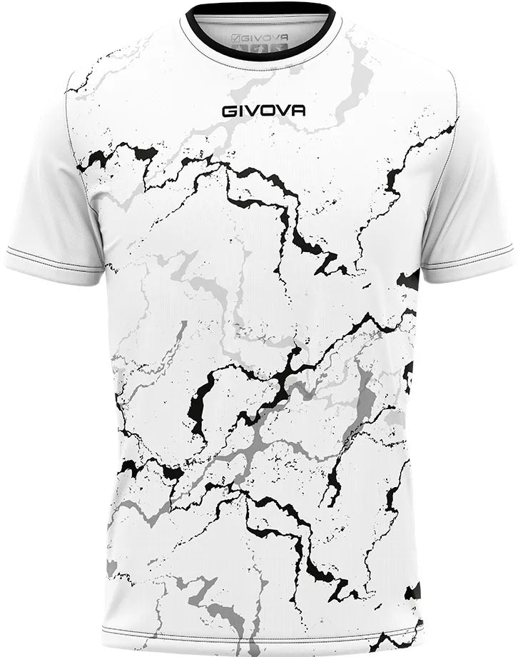 Sports T-shirt Givova Grafite Sort-hvid Sort