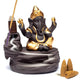 Backflow Røgelsebrænder Ganesh - 9x6x10 Cm