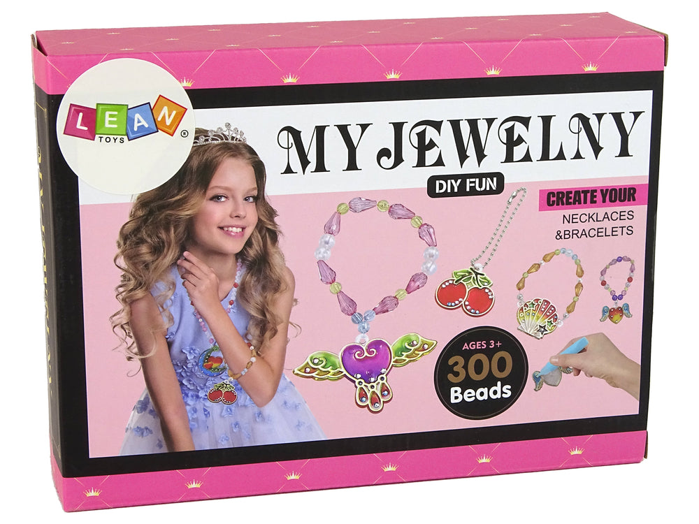 Diy Jewellery Making Set Beads Pens