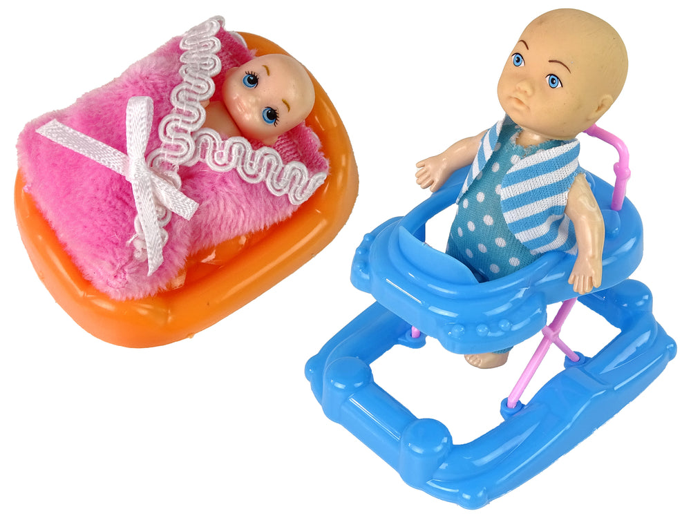 Pregnant Baby Doll Long Hair Accessories