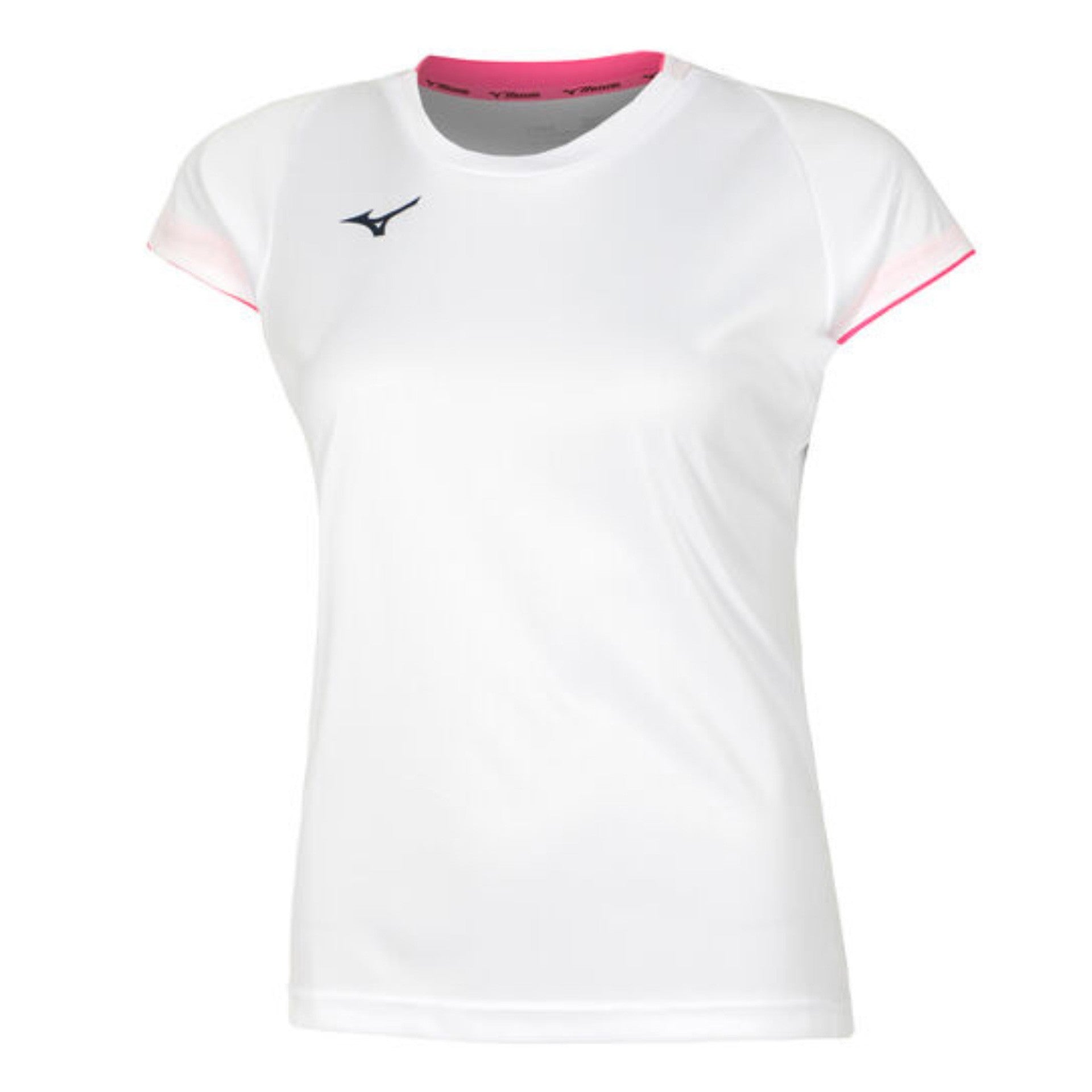 T-shirt Mujer con maniche Mizuno-Harlem Bianca