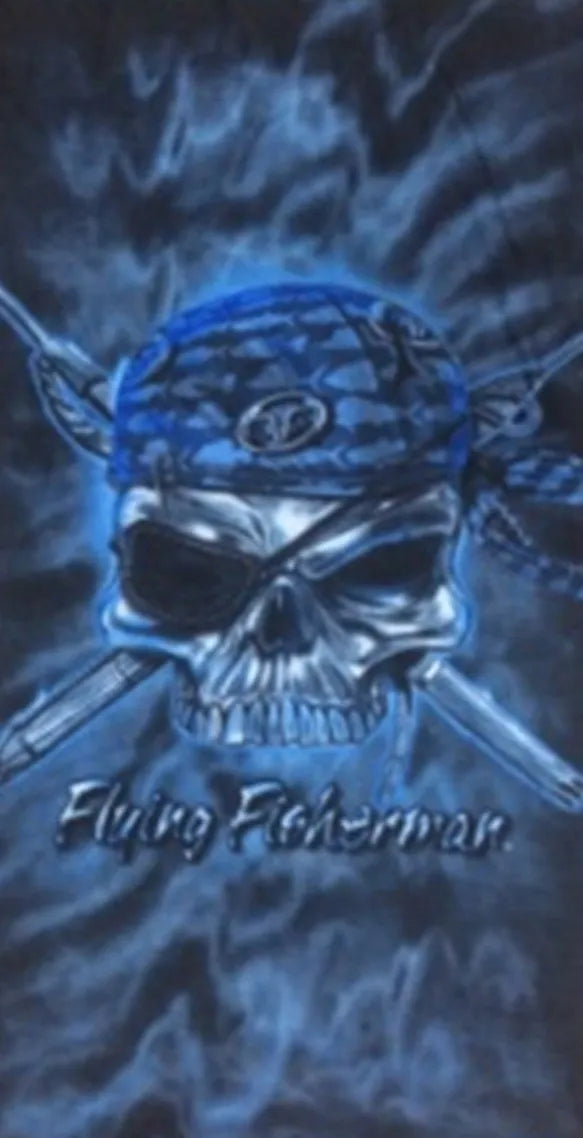 Sportstørklæde med fleece sulov blå