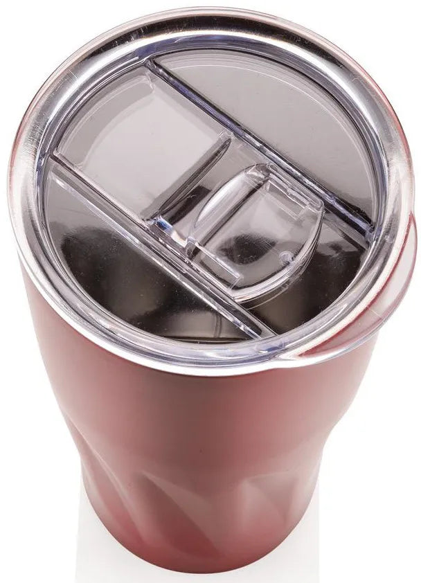 Thermo mug xd dearadh copar dearg