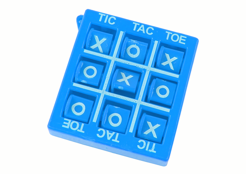 Tic Tac Toe Game 4.5 Cm Blue