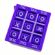 Tic Tac Toe Game 4.5 Cm Purple