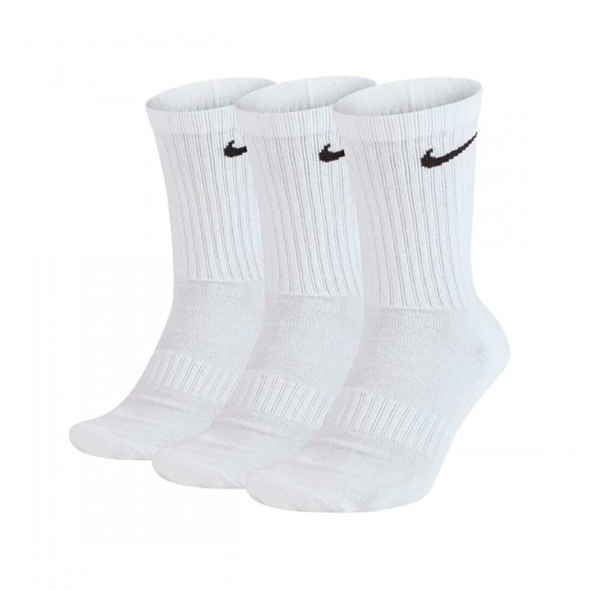 Nike Everyday Cushioned Crew Socks 3-pack Blanco