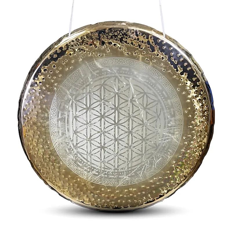 Mirror Gong Flower Of Life - 100cm; ±14000g