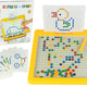 Magnetic Board 100 Yellow Beads