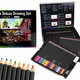 Drawing Set Crayons In A Box 74 Pcs. Xxl