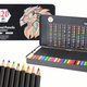 Premium Crayons Set 120 Pcs. Various Shades Color List