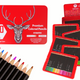 Little Artist's Set In A Metal Container Crayons 180 Pcs.