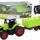 Remote Controlled Rc Tractor With Trailer 1:16 Green