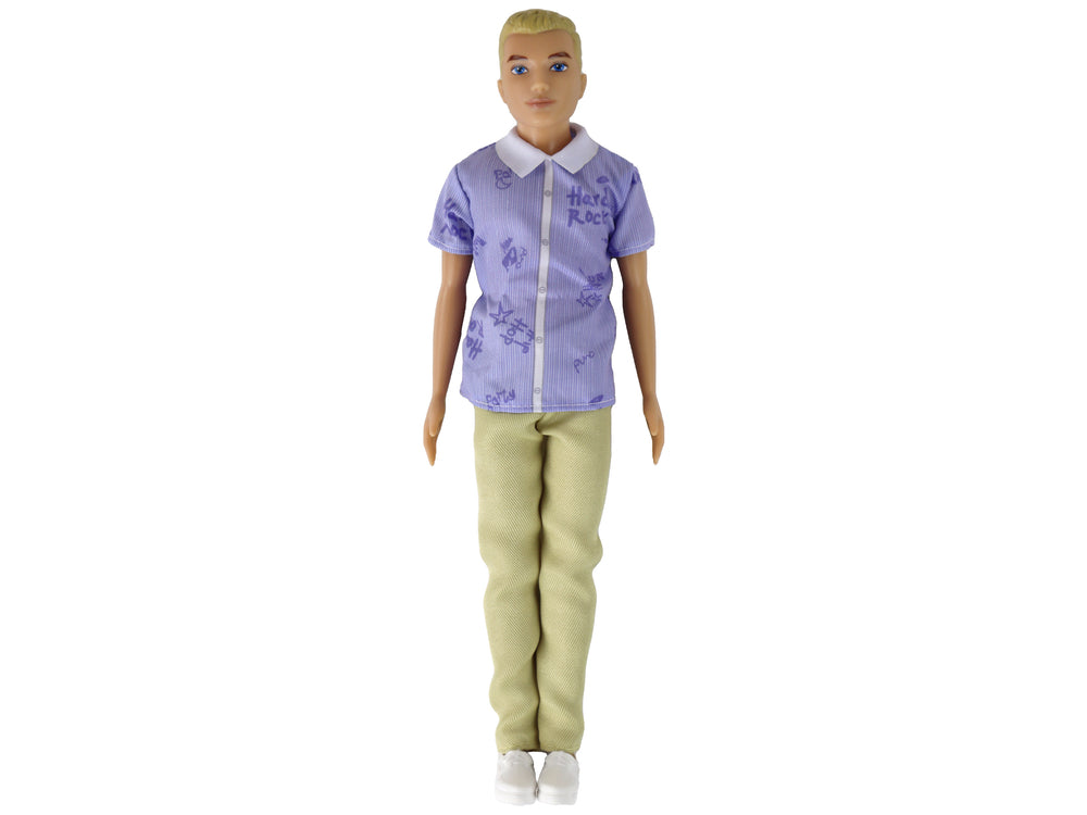 Children's Doll Boy Paulo Shirt Blond Hair