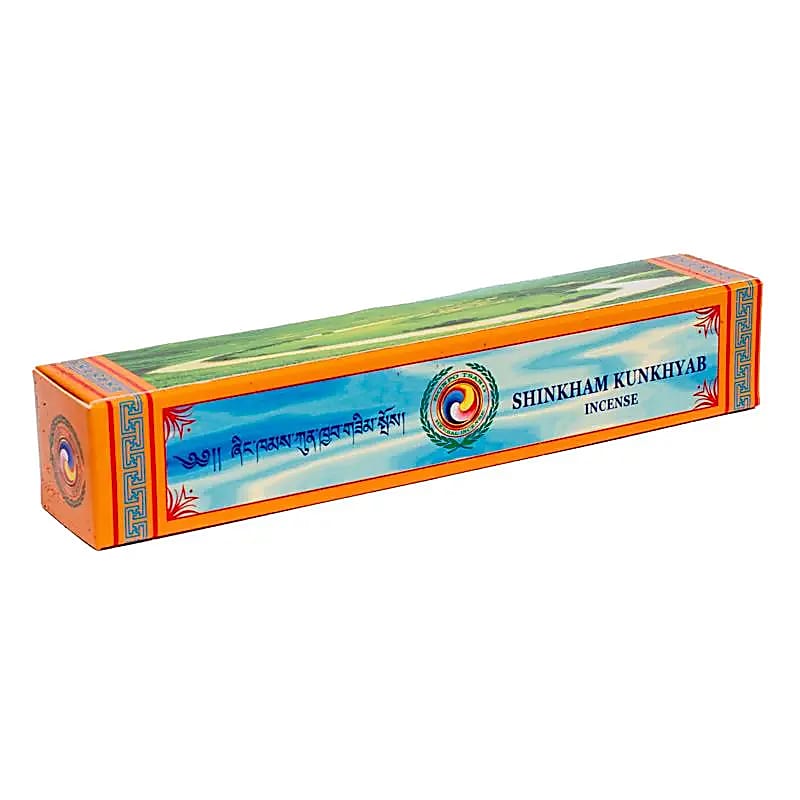 Tibetan Shingkham Kunkhyab Healing Incense - Small --package Of 4 Pcs - 50 G; 15 Cm
