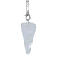 Pendulum Rockcrystal & Chakra Chain - 16 G; 3-4 cm