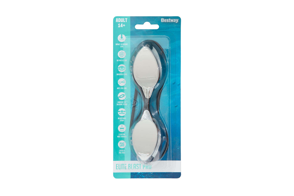 Bestway 21066 Black Mirror Swimming Goggles