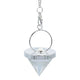 Kyvadlo Rockcrystal kužeľové s mesačným kameňom - 3,2 cm