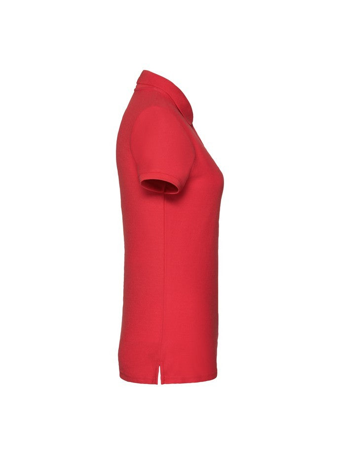 Fruit Of The Loom Mujer 65/35 Polo Rojo