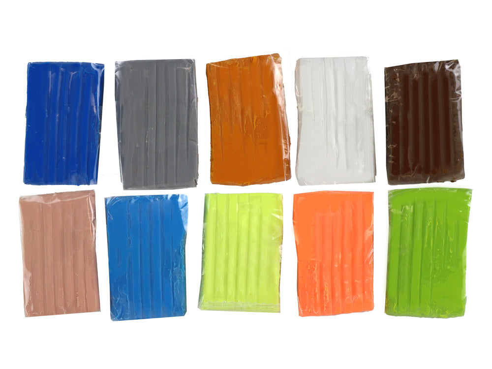 Artistic Set Of Plastic Clay 10 Colors