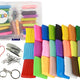 Creative Set Of Clay Modeling Clay 24 Colors Accessories