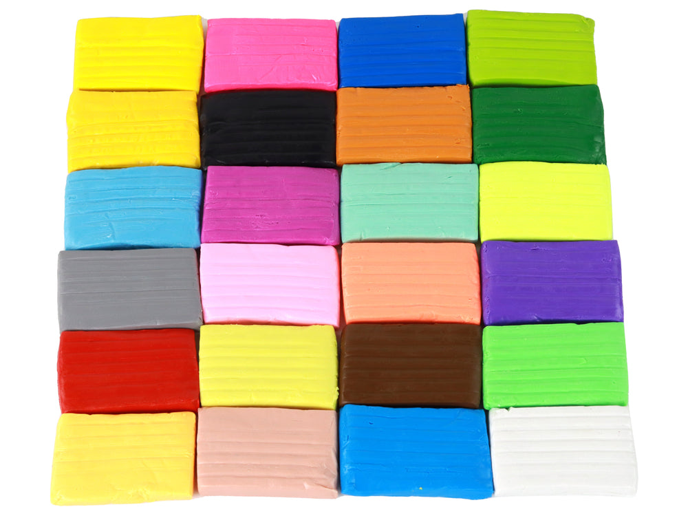 Creative Set Of Clay Modeling Clay 24 Colors Accessories