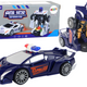 Robot Car Police Navy Blue 2in1 Transformation