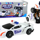 Robot Car Police White 2in1 Transformation